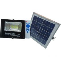 Fplus - talox Strahler + LED-Solarpanel mit Fernbedienung 25W