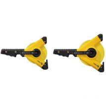 Stabila - Cinta métrica abierta Serie LBM1000 de 50 m (cinta de fibra de vidrio)