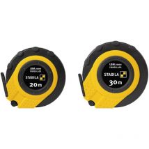 Stabila - Cinta métrica cerrada Serie LBM2000 de 30 m (cinta de fibra de vidrio)
