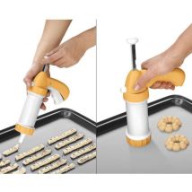 Pistolet à biscuits – Décorateur de gâteaux – Tescoma