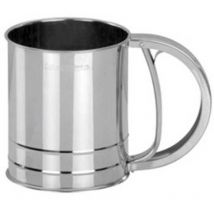 Tescoma - Tamis mécanique 'Delícia' couleur chrome fabriqué en acier inoxydable