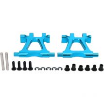 Tamiya TT02 – voiture de sport plate en alliage d'aluminium, bras oscillant inférieur arrière, pièce de mise à niveau bleue, 1/10