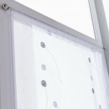 Acristalamiento de protección, Orion gris/plata L.90 x H.160 cm Centrale Brico