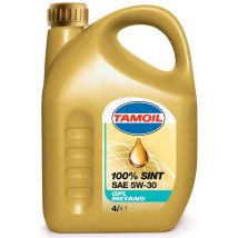 100% Sint Sae 5w30 Olio Motore Gpl E Metanol 4 Lt - Tamoil