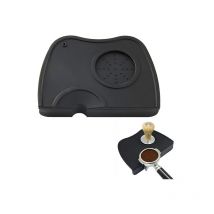 Tamping Mat, Tapis de Tassage Espresso, Tampon Presse Poudre Café, Tapis de Tampon de Café, Café Tamper Tapis, Espresso Tamping Corner Coffee Tamper