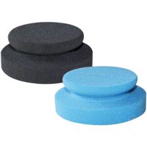 Tampon de polissage Palet de peinture - couleur:noir / bleu - Technolit