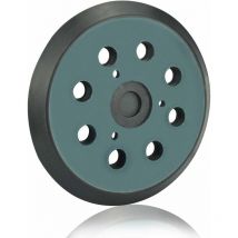 Tampon de Ponçage Makita - 125 mm - Disque de Ponçage à 8 Trous - 5 Pouces (Noir)