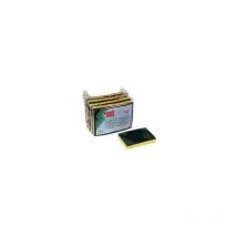 Tampon sur eponge (tamponge) vert 3m le lot de 10 - 3M1 0082