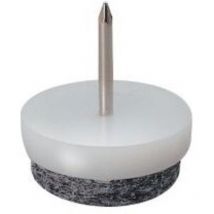 Tampons feutre blanc 28mm (Par 100)