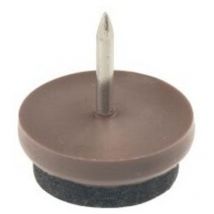 Dransfeld - Tampons feutre marron 31mm (Par 100)