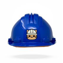 TAMS Kinderhelm – Drehverschluss – Kopfweite 53-61 cm – Hochdichtes Polyethylen – Sicherheitsnormen EN 397, EN 50365
