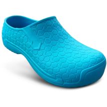 Tams Unisex Gartenclogs "hex" Aus Leichtem Eva Hellblau 37