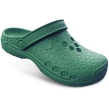 Tams Unisex Gartenclogs Mit Schnalle "hex Clap" Aus Weichem Eva Grün 36