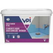 VPI - tanchéité liquide sous carrelage crylétanche V735 sel idéal pour douche italienne Conditionnement: 5 kg
