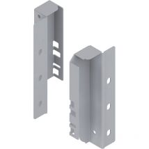 Blum Tandembox Antaro Rückwandhalter links/rechts Höhe BStahl grau 2-teilig