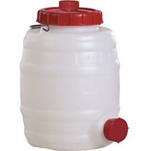 Graf - Contenitore in pe bianco da 10 l 1 maniglia per il trasporto d. 120 mm apertura di riempimento gra