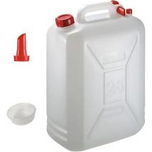 Tanica in Plastica con Tappo e Dosatore - Fusto HDPE Contenitore per Condensa Condizionatore - 20 Litri