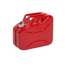 Tanica metallo rossa 10 litri tappo magnetico a vite