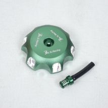 Tankdeckel Aluminium Grün Für Motorrad Suzuki 400 Drz 2000 Bis