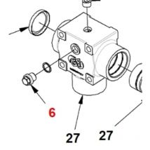 Tankdeckel mit Peilstab original Gianni Ferrari 00.85.01.0031