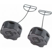 Aiperq - Tankdeckel, Tankdeckel für Rasenmäher, Freischneider, 2 Stück