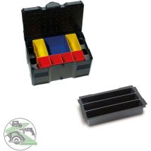 Tanos MINI Systainer T-Loc III Boxeneinsatz 3-fach anthrazit 80590831 Koffer Box