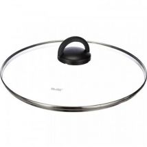 Tapa cristal con válvula de vapor Ø16cm 970716 Ibili