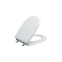 Saniplast - Tapa de inodoro en madera mdf blanca para modelo Sintesi Cesame