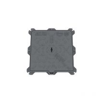 Senza - Tapa de registro de hierro fundido B125 - 70x70 cm