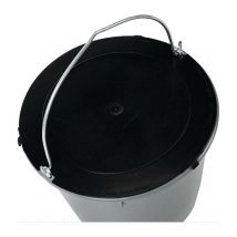 Jopa - Tapa negra dn 370mm plástico reciclado (Por 10)