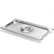 Tapa para contenedor gn 1/3 con hueco para asas 325x176mm Hendi 817841
