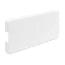 Effegi Breveti - tapa para mecanismo slimwinch acabado blanco tipo herraje embutir