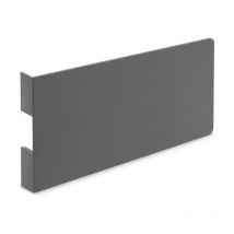 tapa para mecanismo slimwinch acabado gris tipo herraje embutir