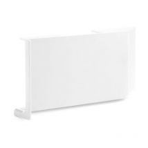 Indaux - tapa plástico scarpi-4 blanco / antracita mano derecha acabado blanco