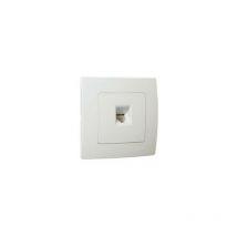 Tapa toma de Teléfono en blanco Lillium Natural 32001014