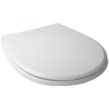 Weißer Toilettensitzbezug 460 x 360 mm Olympia Tatay