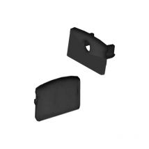 Caches pour profilé dira, noir