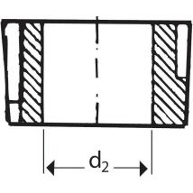 FP - Taper-Spannbuchsen 3020/70 metrische Bohrung strecke Nut din 6885