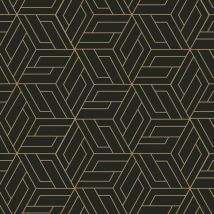 Tapete Cobra Schwarz Dutch Wallcoverings