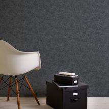 A.s. Création Attractive 377784 Vliestapete Stein / Beton 10.05 x 0.53 m Schwarz Wohnzimmer Schlafzimmer Büro