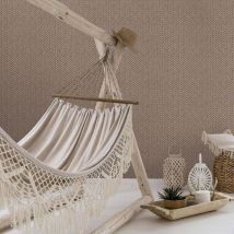 Erismann - Tapete Kollektion Code Nature 10209-11 Vliestapete Streifen / Wellen 0.53 x 10.05 m Braun Wohnzimmer Flur Büro Küche Wohnräume