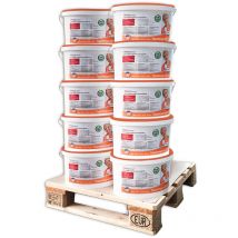 E-delux - Tapetengrund elf profhome 300-21-10 Grundierung für Innenwände Tapeten Tapeziergrund weiß 100 l für max. 1000 qm