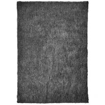 Meubletmoi - Tapis 200 x 300 cm shaggy à poils courts gris anthracite – cosmos