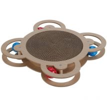 Tapis à gratter pour chat naturel 35x35x5 cm Pets Collection