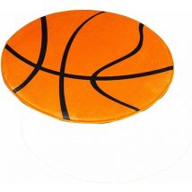 Csparkv - Tapis à Motif Ballon de Basket-Ball imprimé 3D pour Chambre à Coucher, Salle de Bain, Chaise d'ordinateur, Tapis de Sol antidérapant,