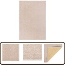 Tapis à poils courts 160x230 cm Beige foncé - Tapis Salon - Tapis Chambre - Tapis Moderne - Tapis Beige - Tapis Design