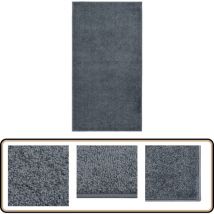Tapis à poils courts 80x150 cm Anthracite - Tapis Design - Tapis Salon - Tapis Moderne - Tapis Anthracite - Tapis Petit Prix