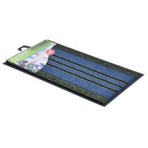 Liseré Vert - Tapis absorbant 2-en-1 extérieur et intérieur Tapis protection de sol anti-poussière anti-saletés