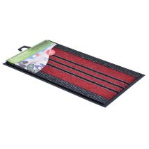 Liseré Vert - Tapis absorbant 2-en-1 extérieur et intérieur Tapis protection de sol anti-poussière anti-saletés