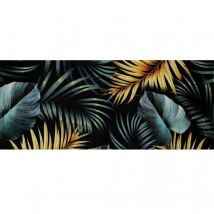 Tapis boston 50x120cm feuille gold Idmat